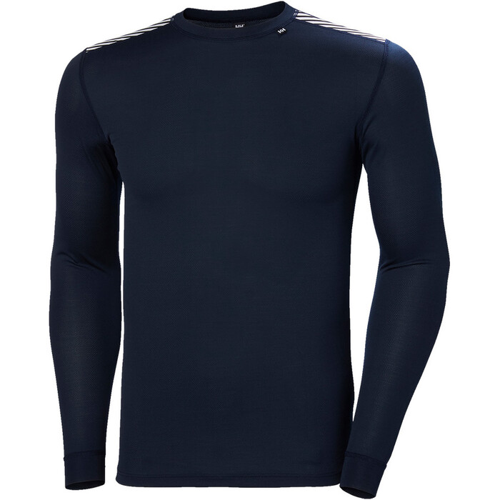 2024 Helly Hansen Männer Comfort Dry 2 Pack Base Layer 48676 - Navy